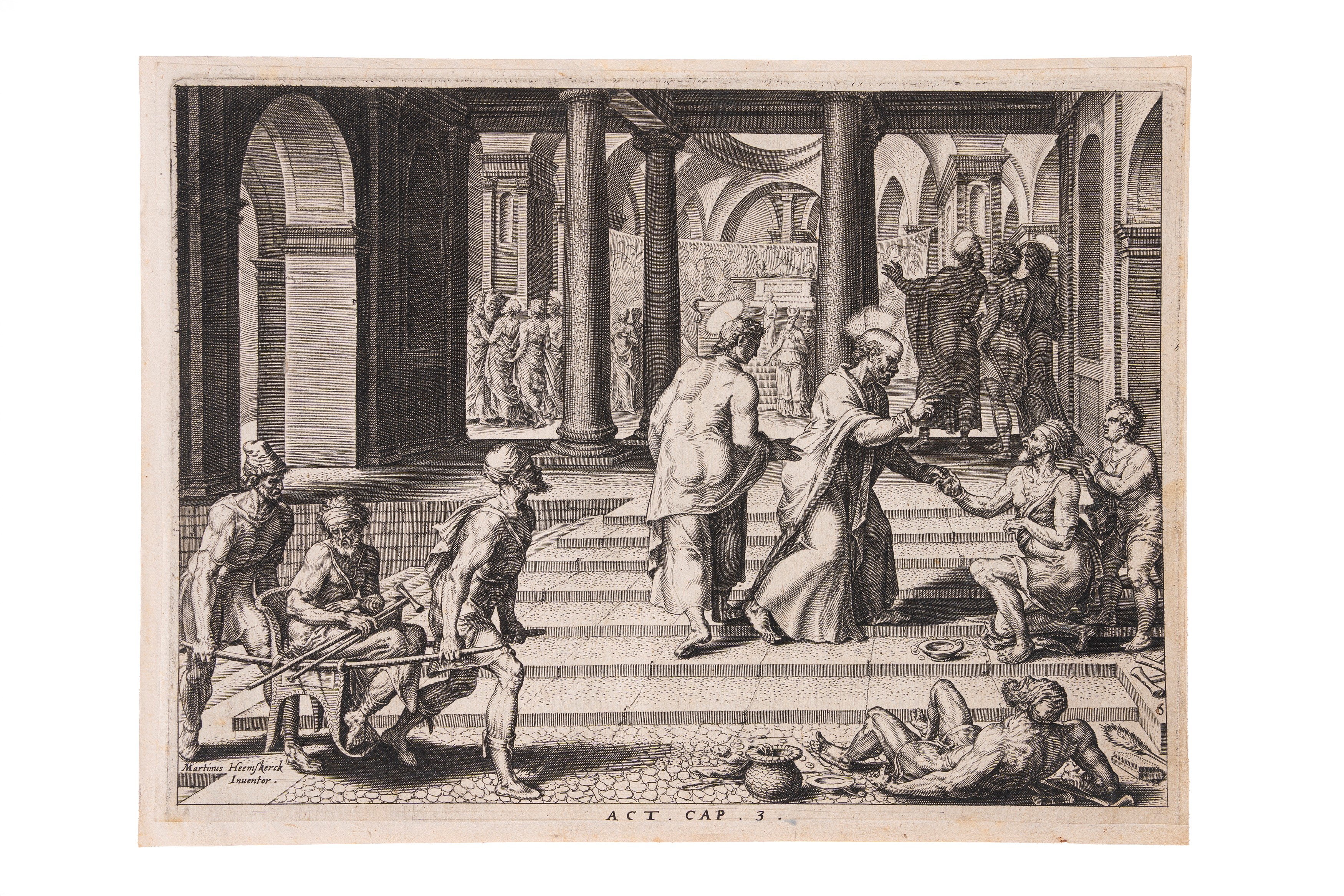 Philippe Galle - Acta Apostolorum - Quattro incisioni, 1643