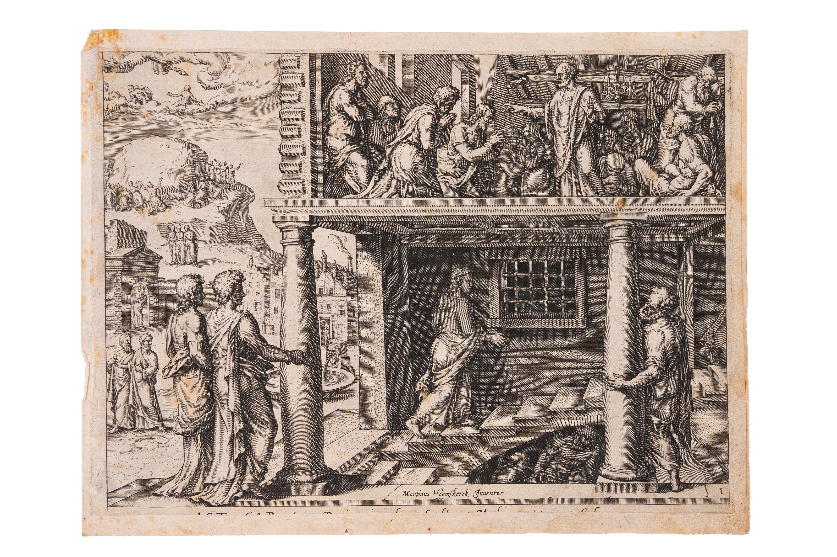 Philippe Galle - Acta Apostolorum - Quattro incisioni, 1643