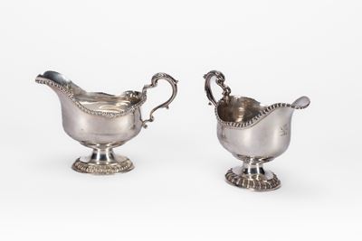 Salsiere in argento, Londra, 1896-1897