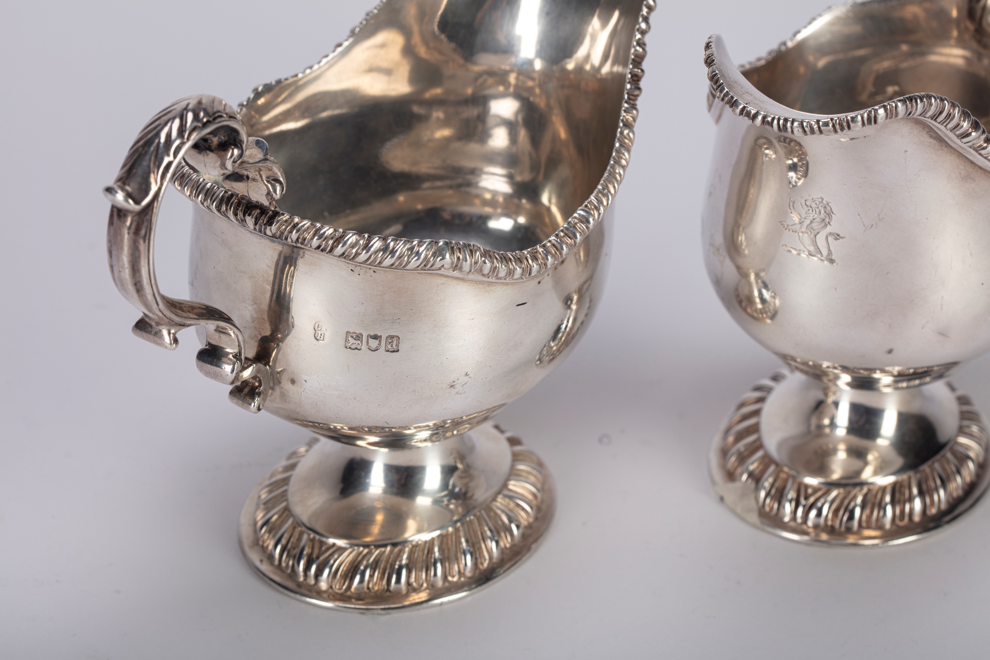 Salsiere in argento, Londra, 1896-1897