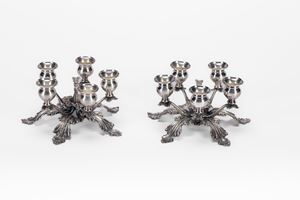 Coppia di candelabri