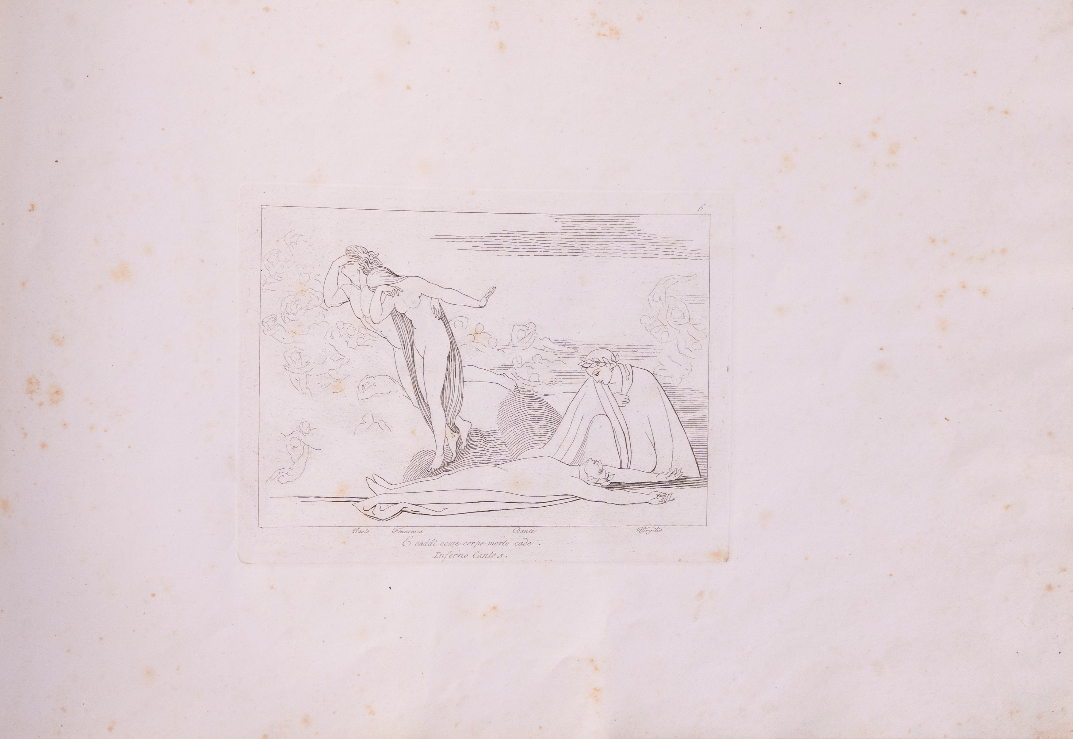 John Flaxman - Illustrazioni per La Divina Commedia di Dante Alighieri