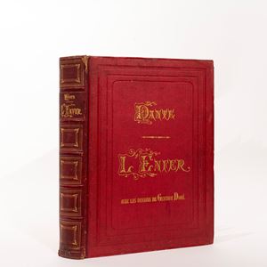 L'Enfer de Dante Alighieri avec les dessins de Gustave Doré Traduction française de Pier-Angelo Fiorentino accompagnée du texte italien