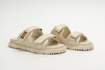 Sandali Dioract in pelle color panna