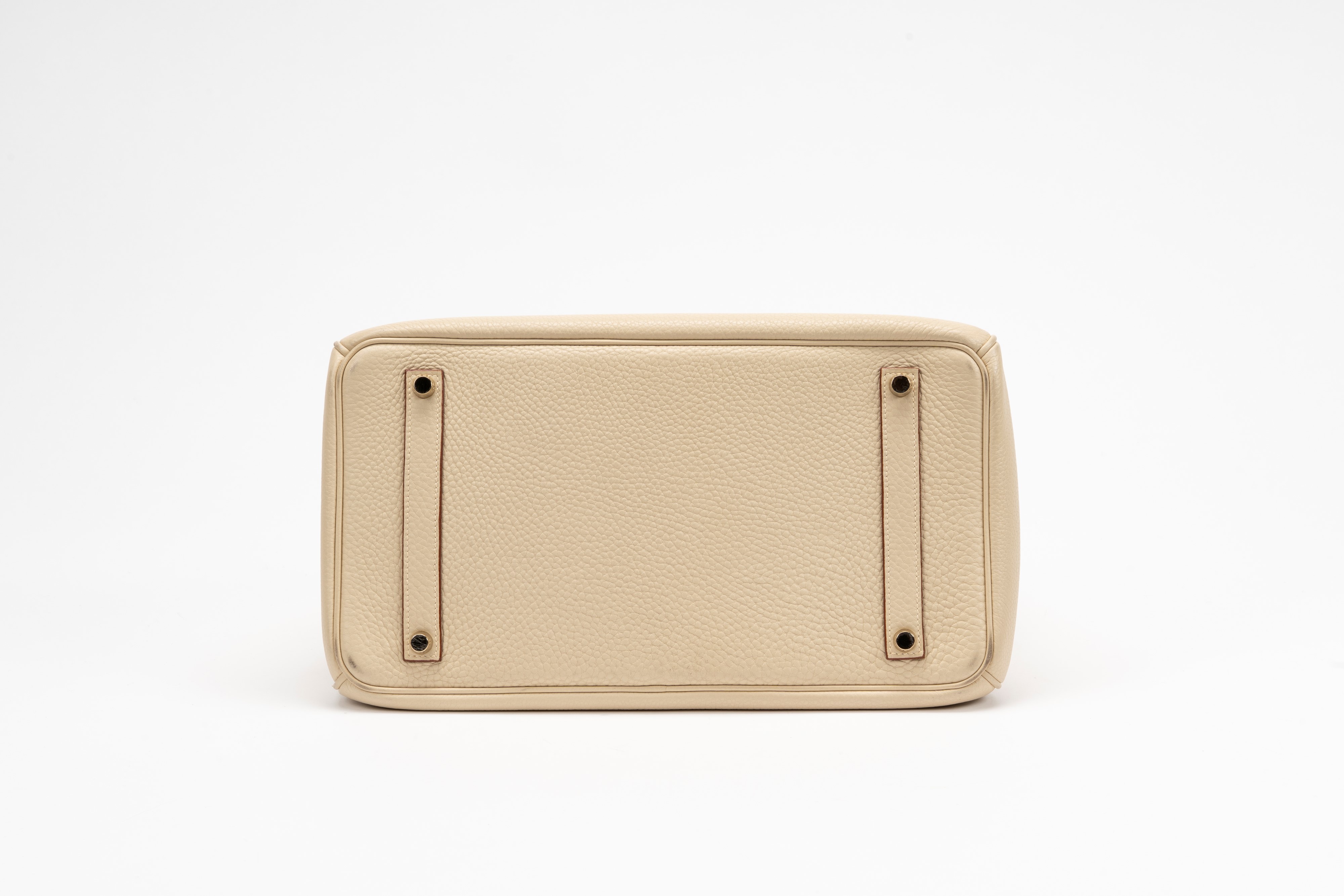 Hermès - Borsa Birkin 35 in pelle Togo color Vanille