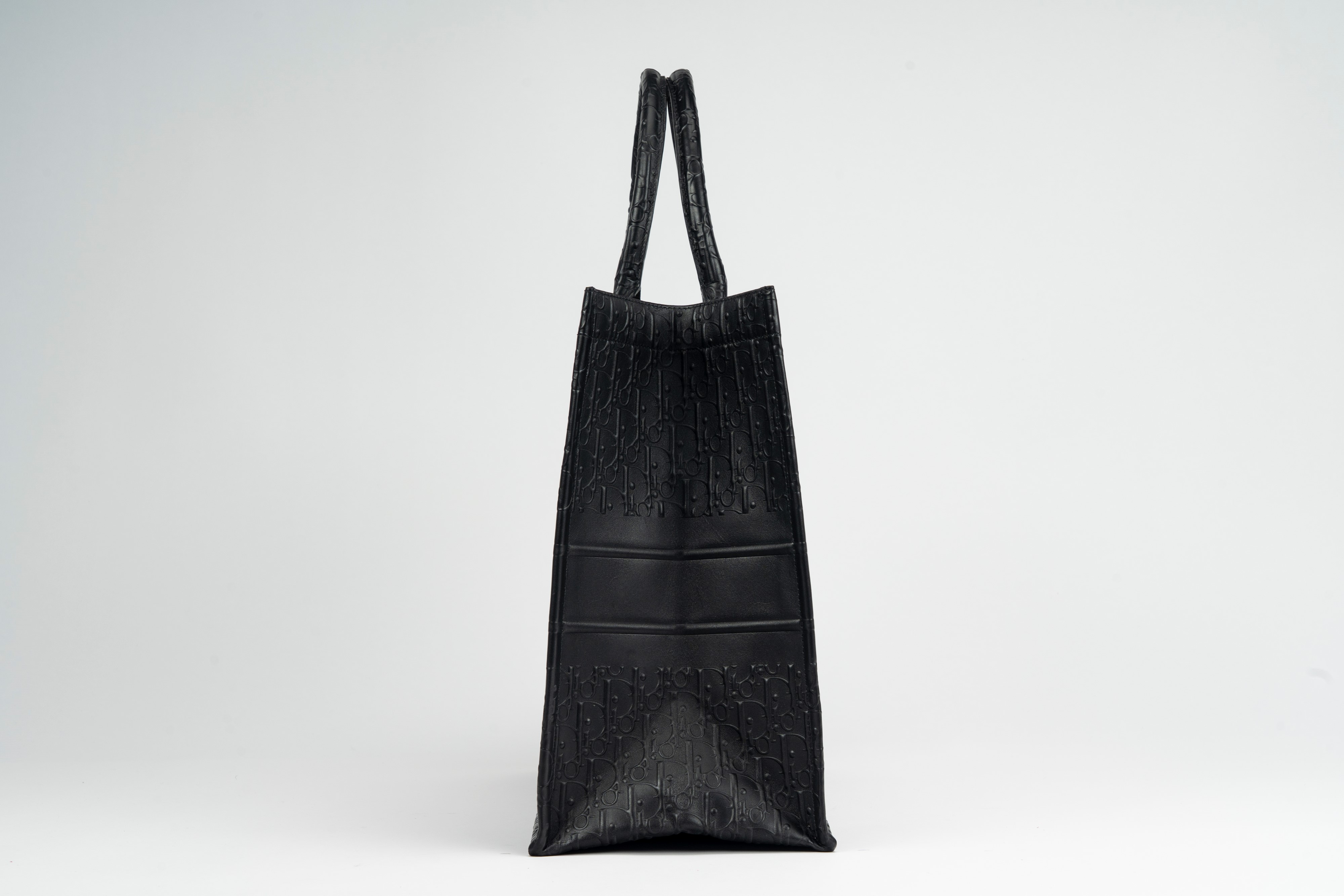 Christian Dior - Borsa Booktote in pelle nera