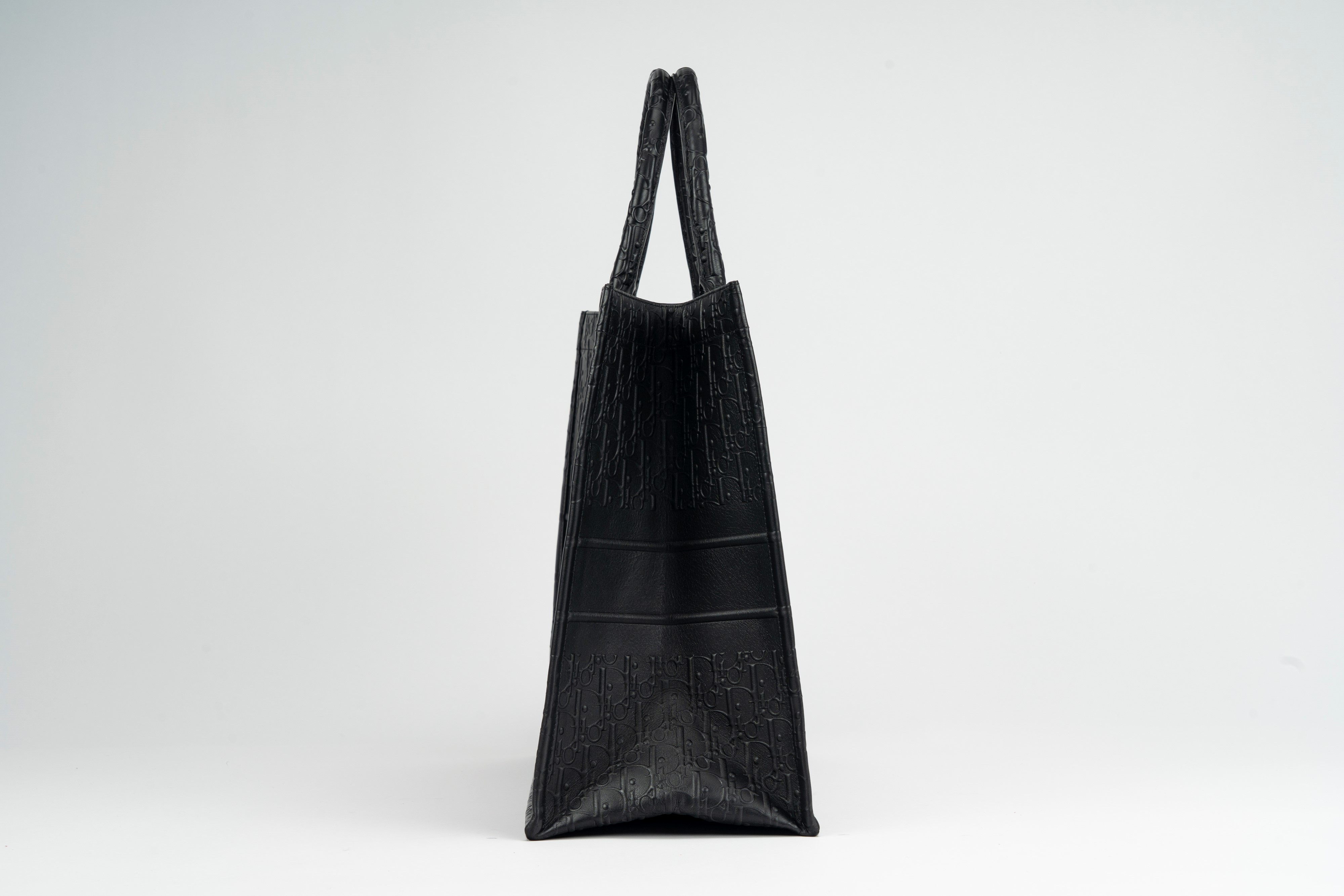 Christian Dior - Borsa Booktote in pelle nera