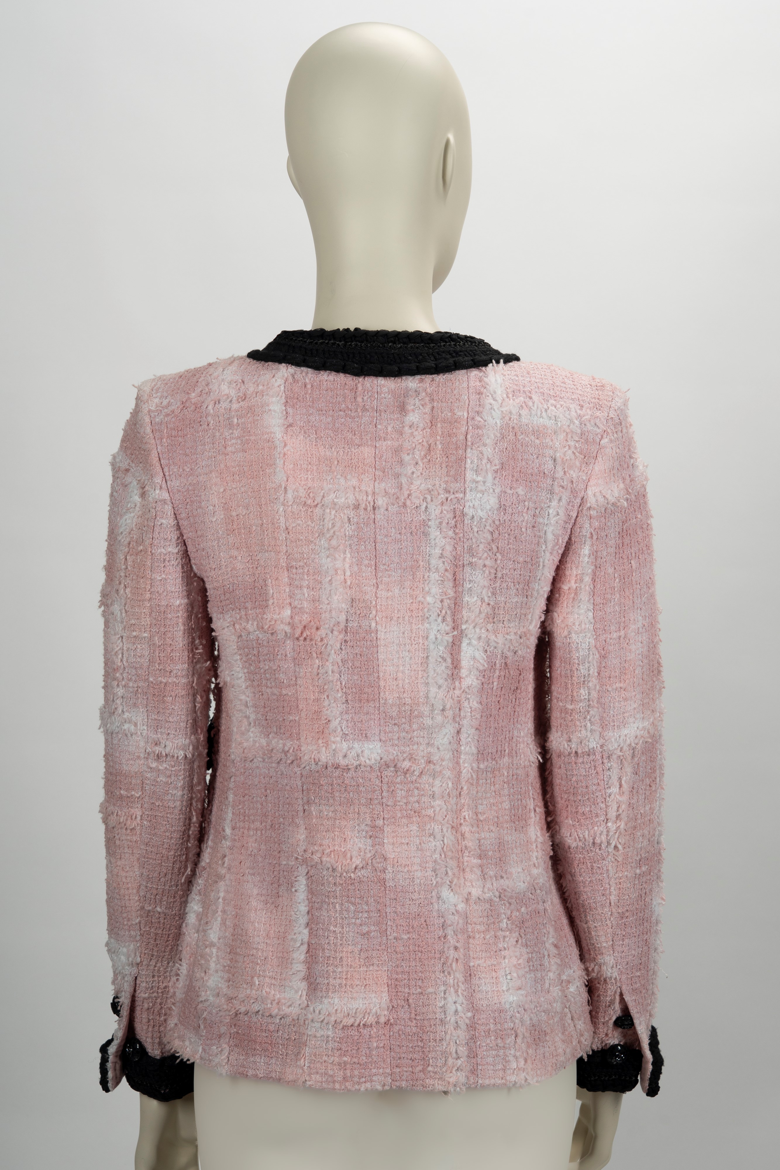 Giacca a manica lunga in cotone bouclé, Chanel