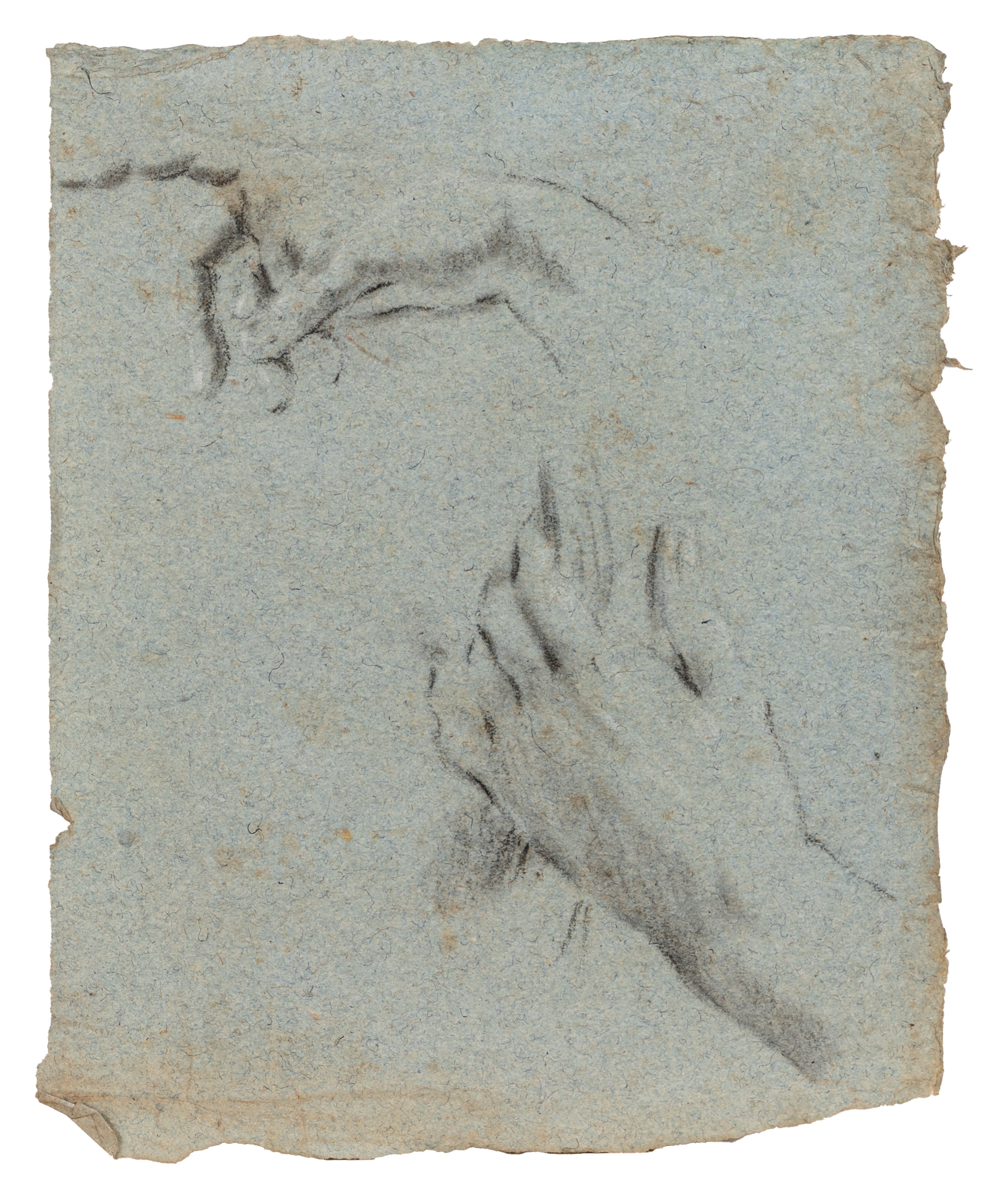 Lotto composto da sei disegni di epoche diverse raffiguranti schizzi