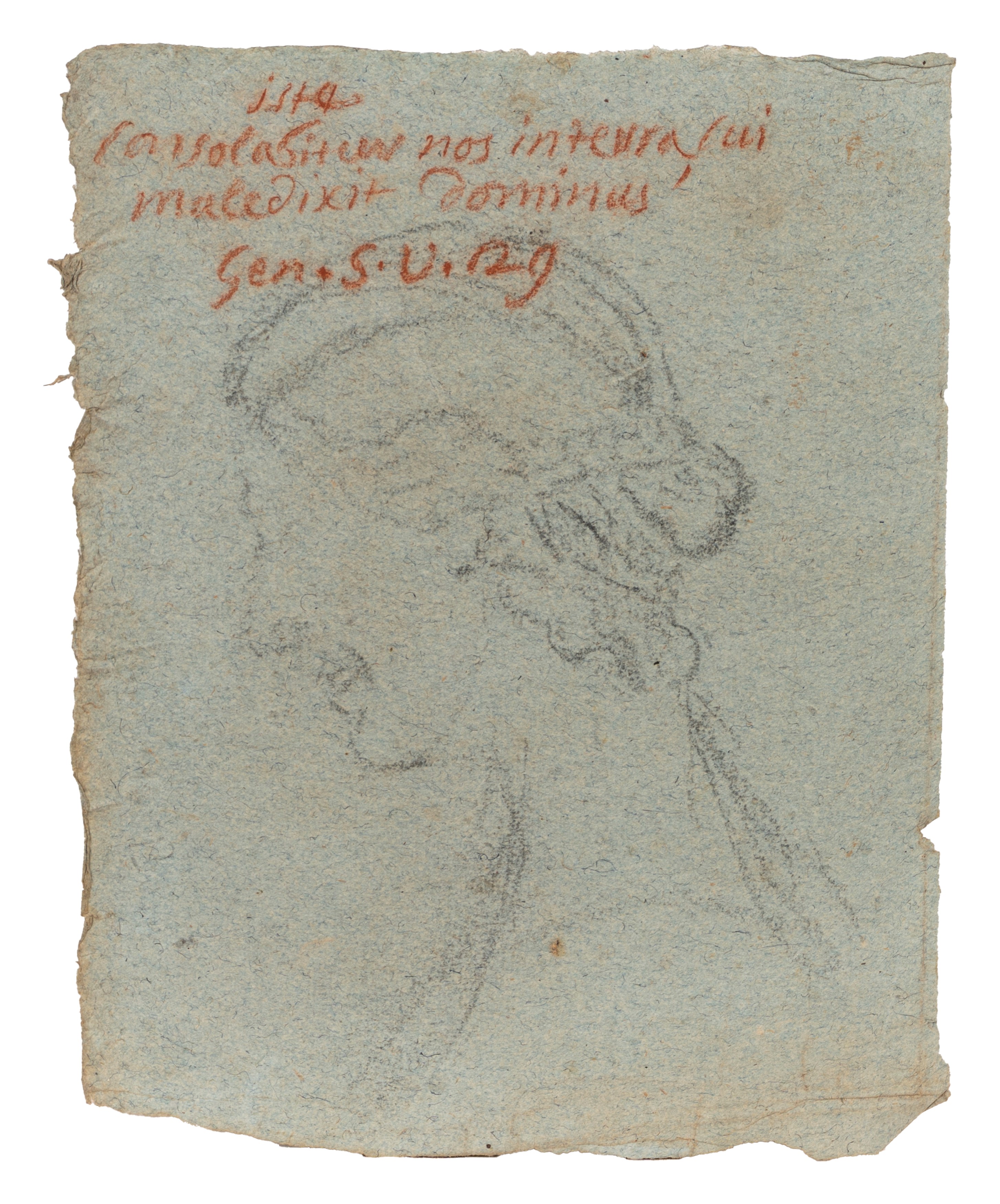 Lotto composto da sei disegni di epoche diverse raffiguranti schizzi