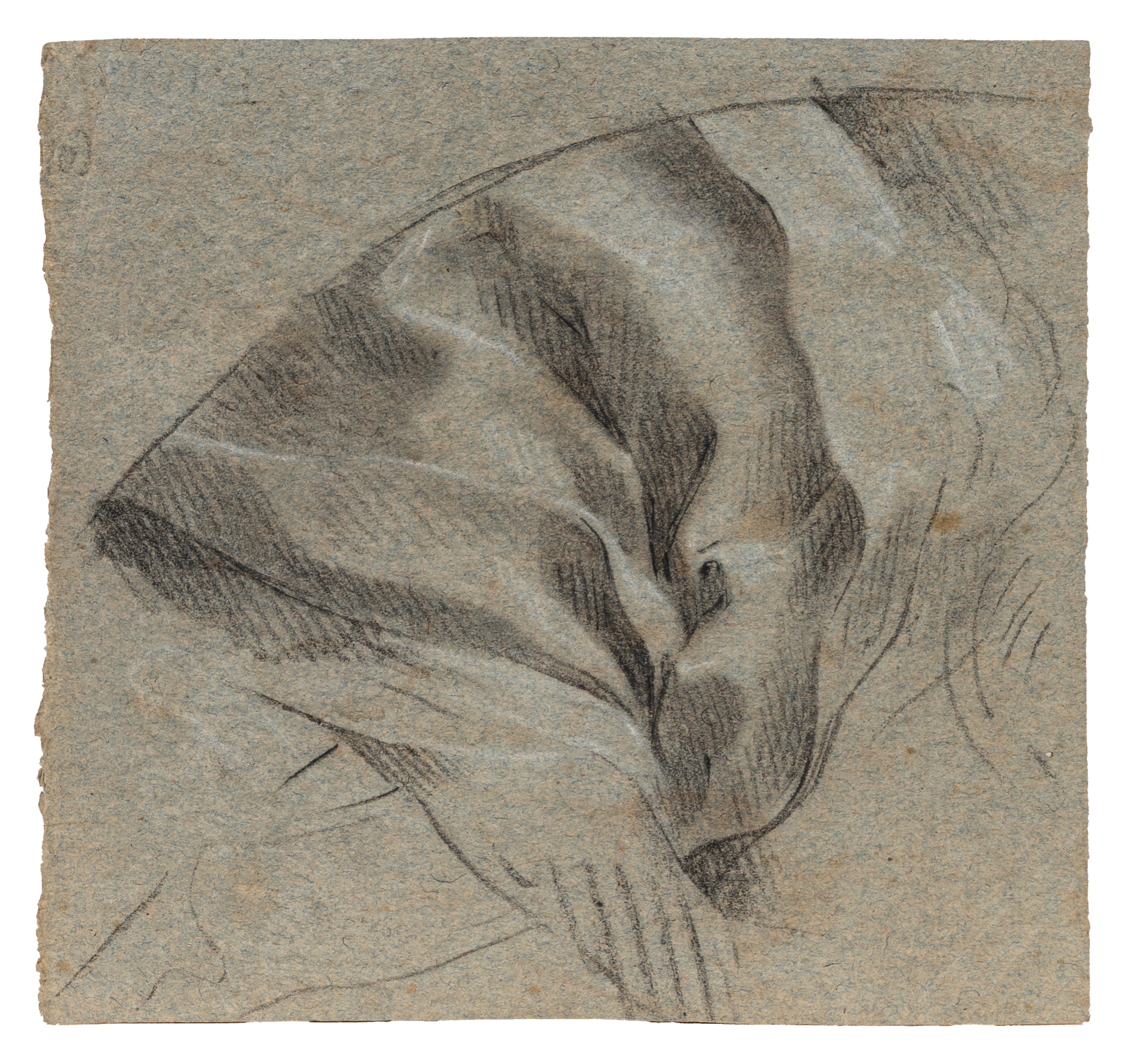 Lotto composto da sei disegni di epoche diverse raffiguranti schizzi