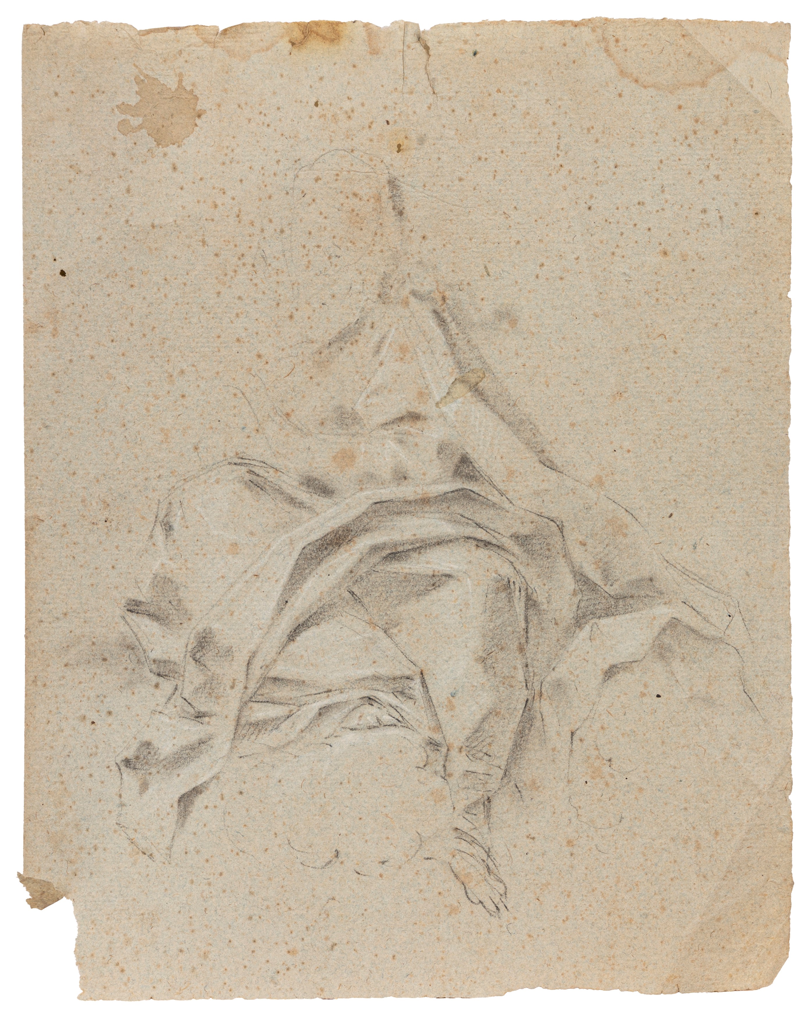 Lotto composto da sei disegni di epoche diverse raffiguranti schizzi