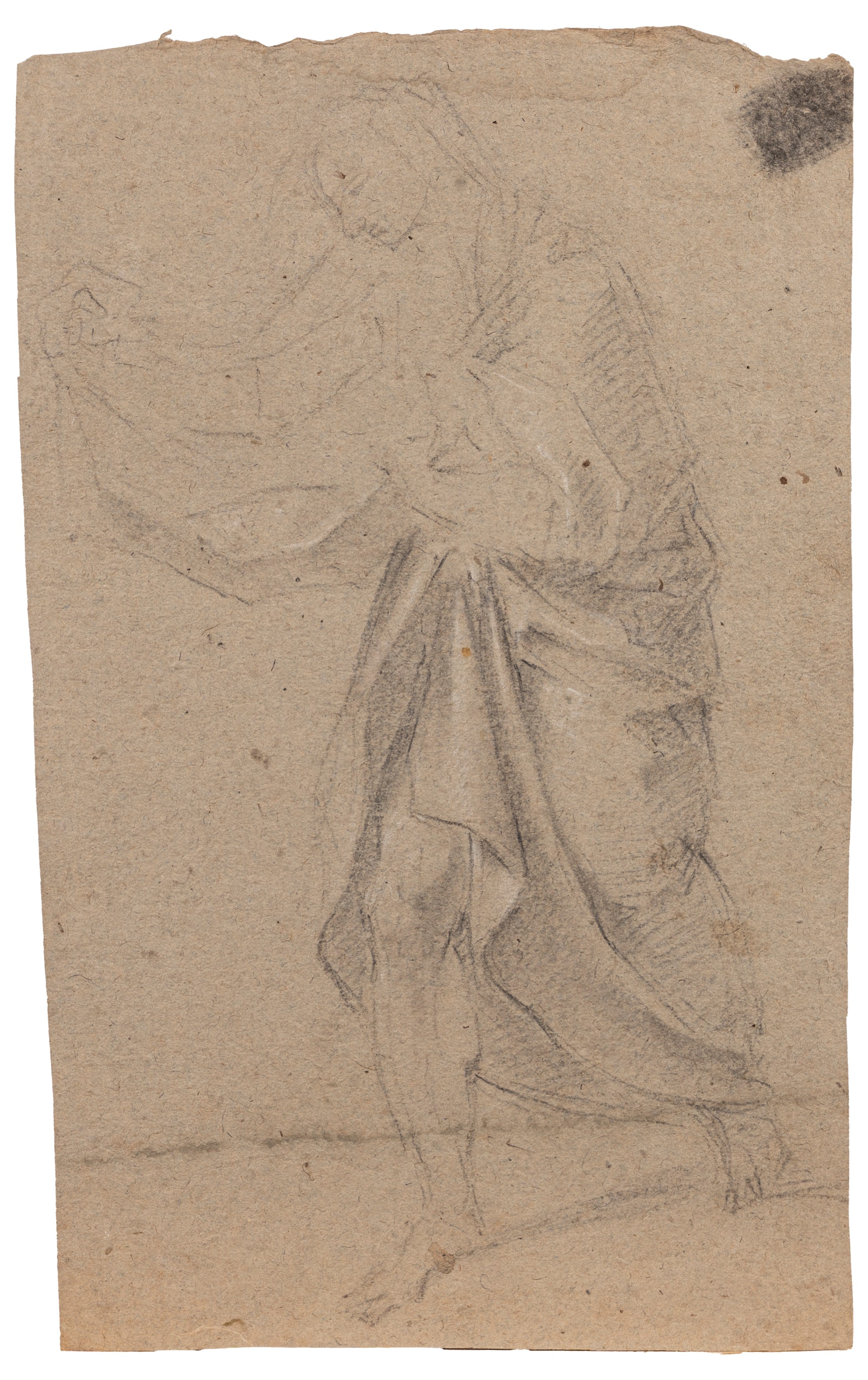 Lotto composto da sei disegni di epoche diverse raffiguranti schizzi