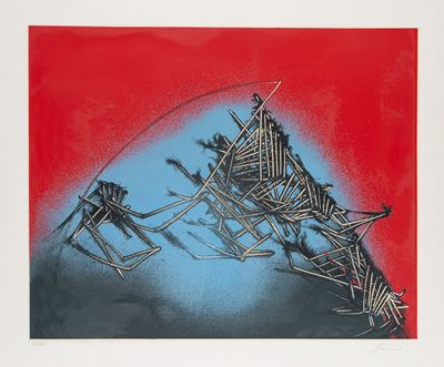 Tramatura, serigrafia a colori, es. 120/125