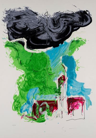 Senza titolo, serigrafia a colori, edizione 25/125