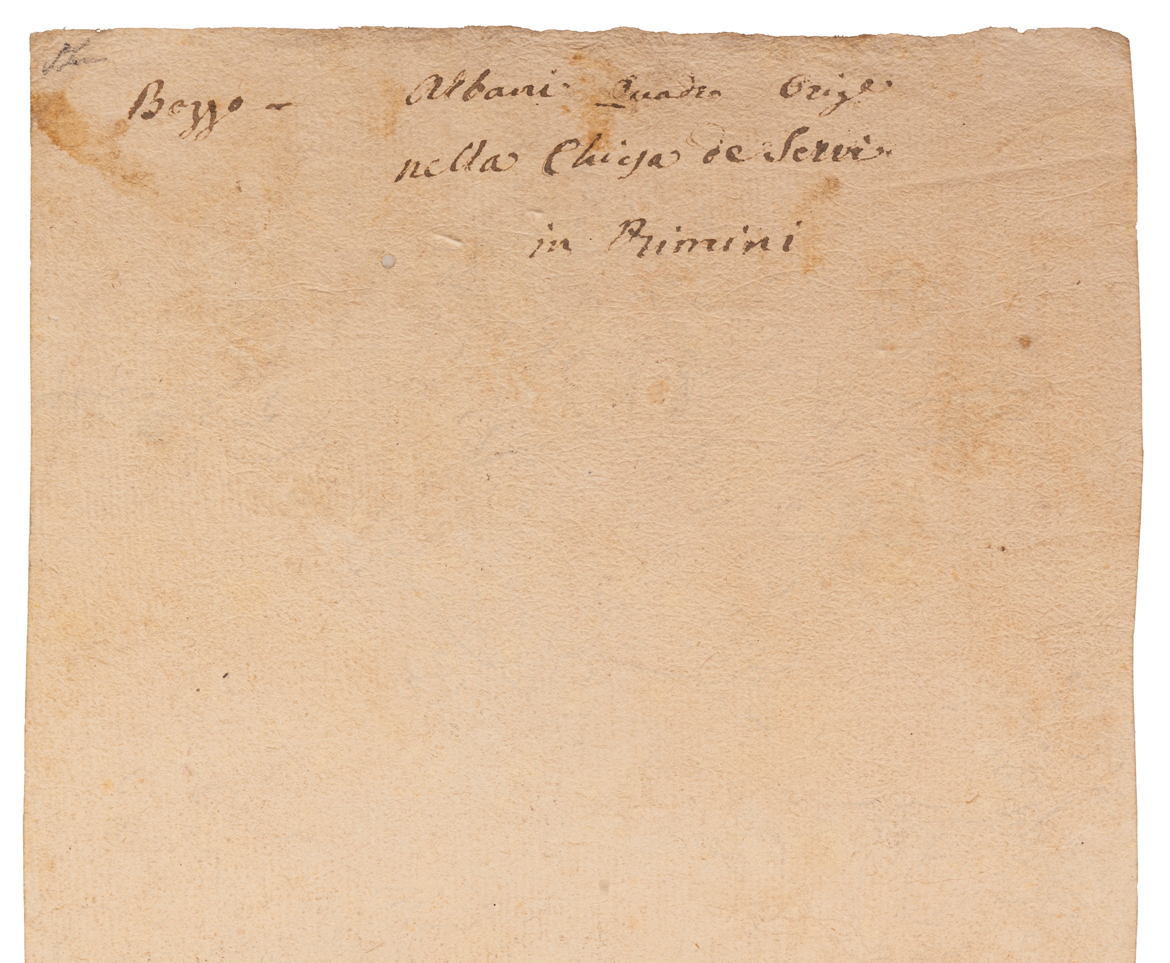 Scuola Italiana, Secolo XVIII - Vergine in gloria con santi, penna, inchiostro nero e tracce a ma...