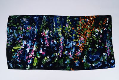 Senza titolo - Foulard, serigrafia su seta