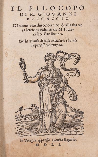 Il Filocopo, Venezia, 1551
