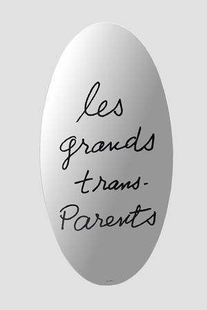Specchio modello 'Les grands Trans-Parents'