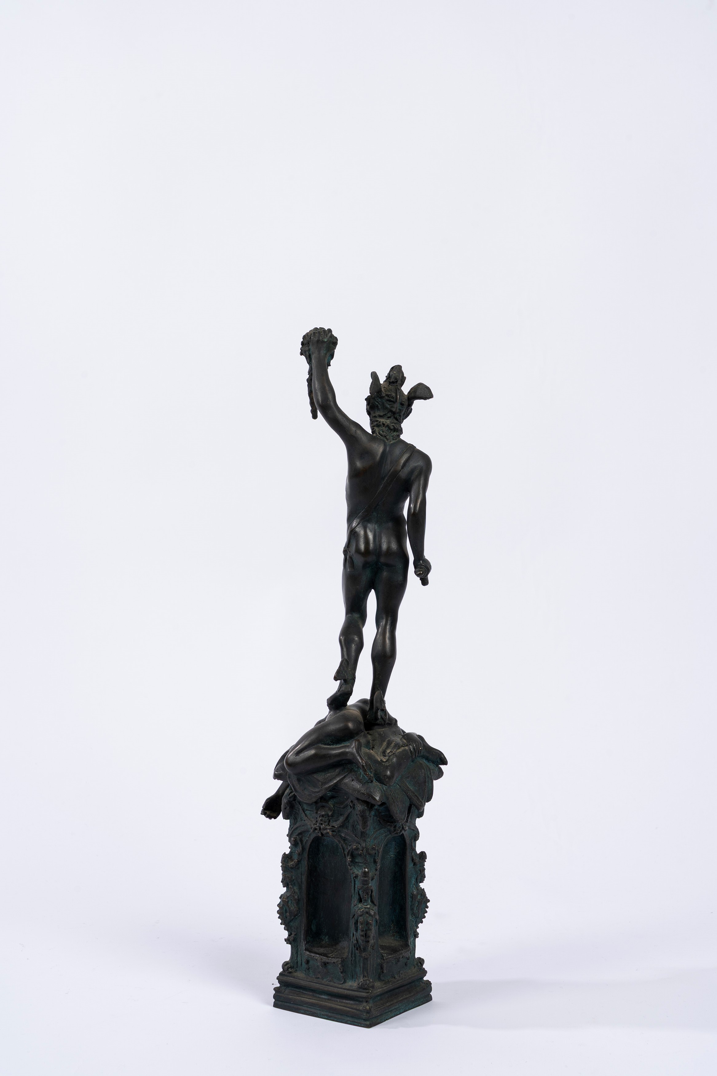 Benvenuto Cellini, Perseo con la testa di Medusa - scultura in bronzo