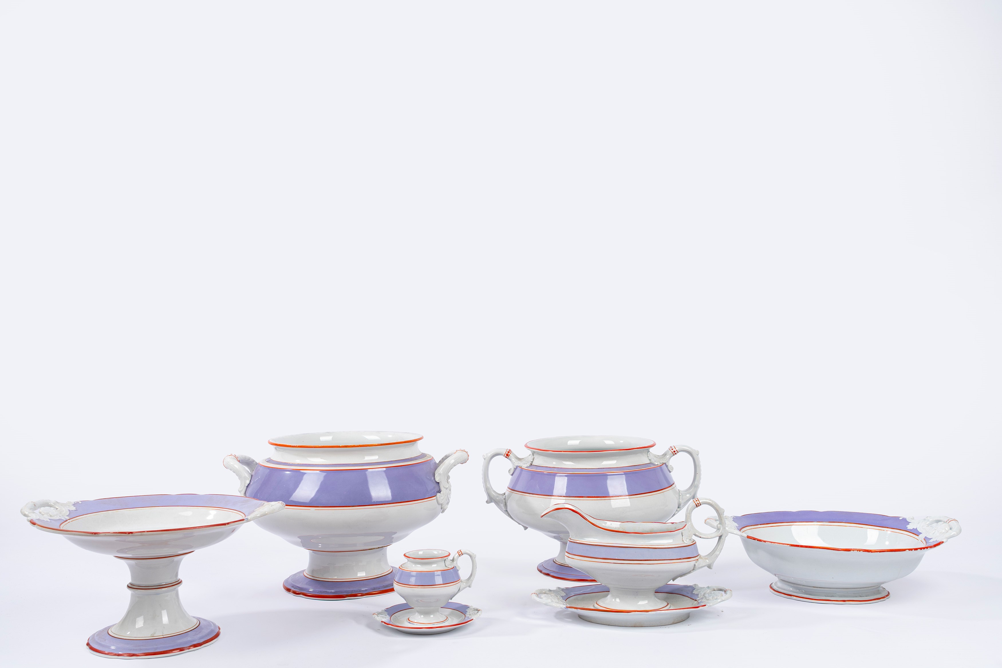Villeroy & Boch, Importante servizio in porcellana, 1868