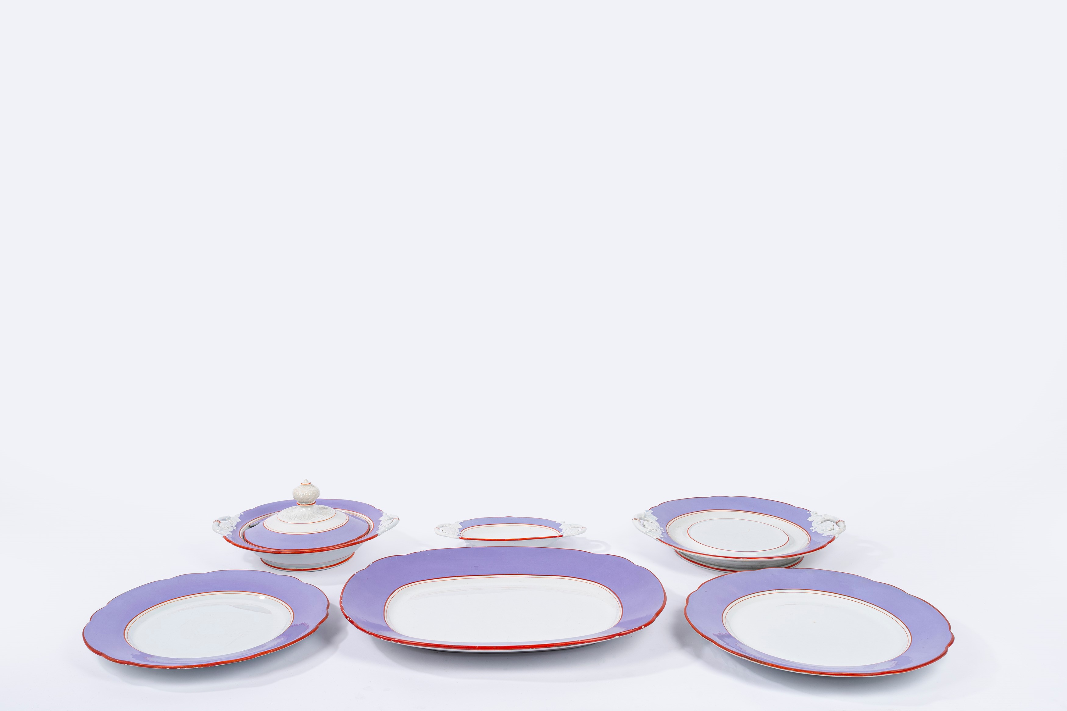 Villeroy & Boch, Importante servizio in porcellana, 1868
