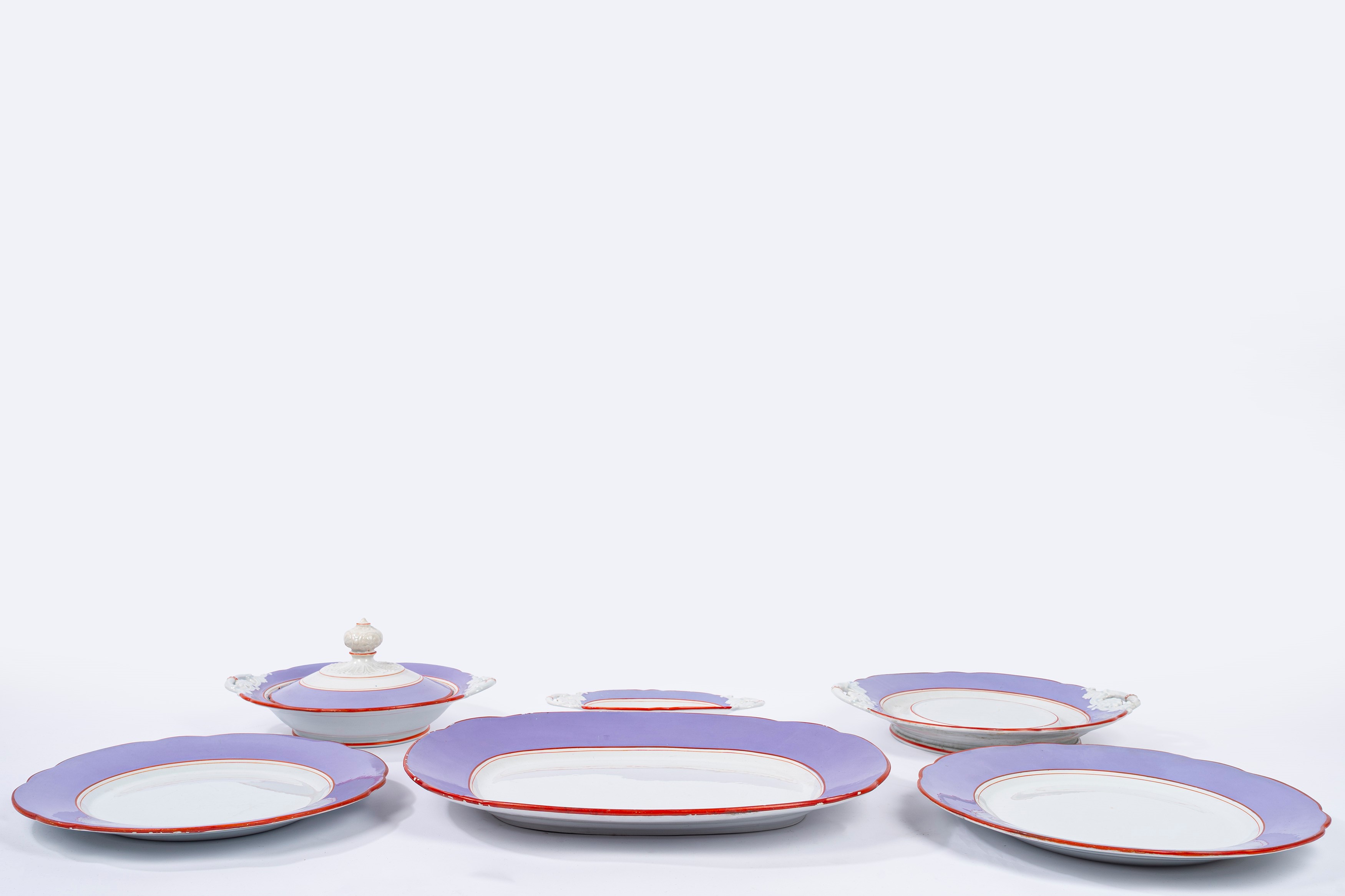 Villeroy & Boch, Importante servizio in porcellana, 1868