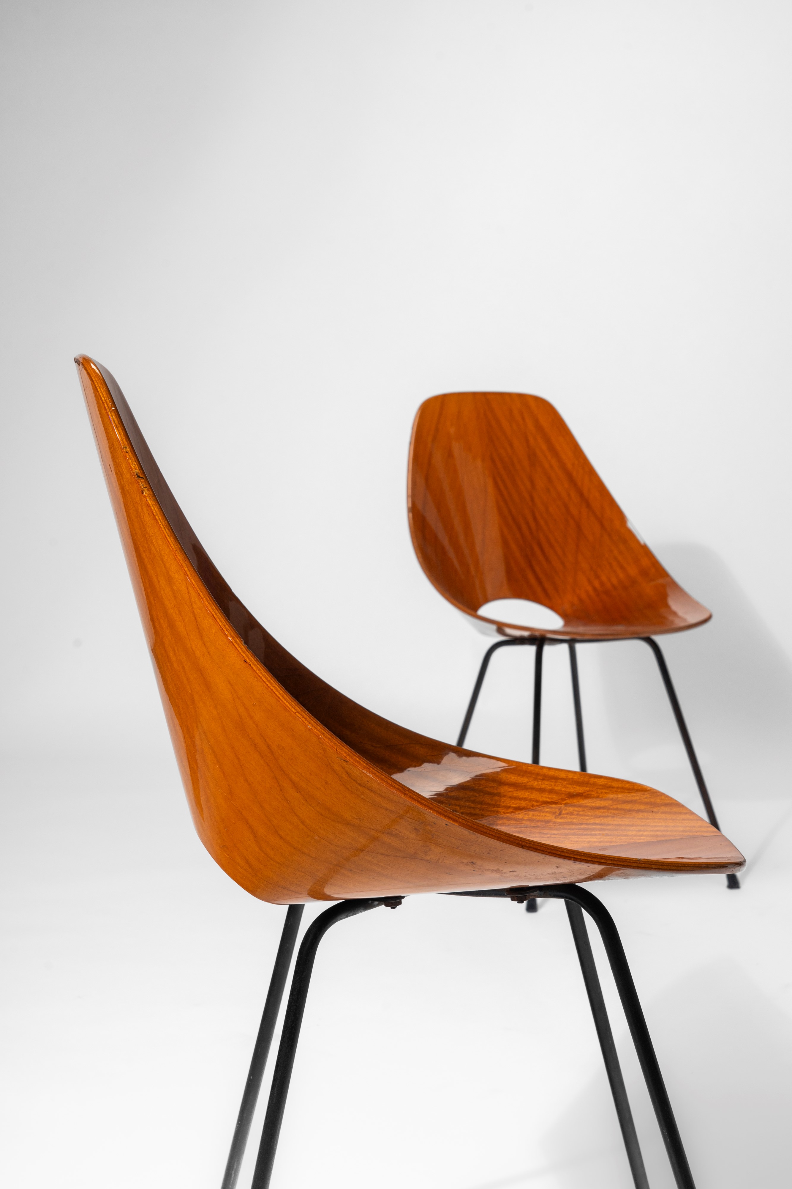 Set di quattro sedie modello 'Medea'