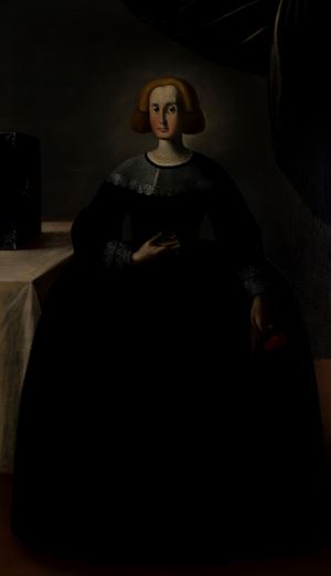 Ritratto di gentildonna con libro in mano