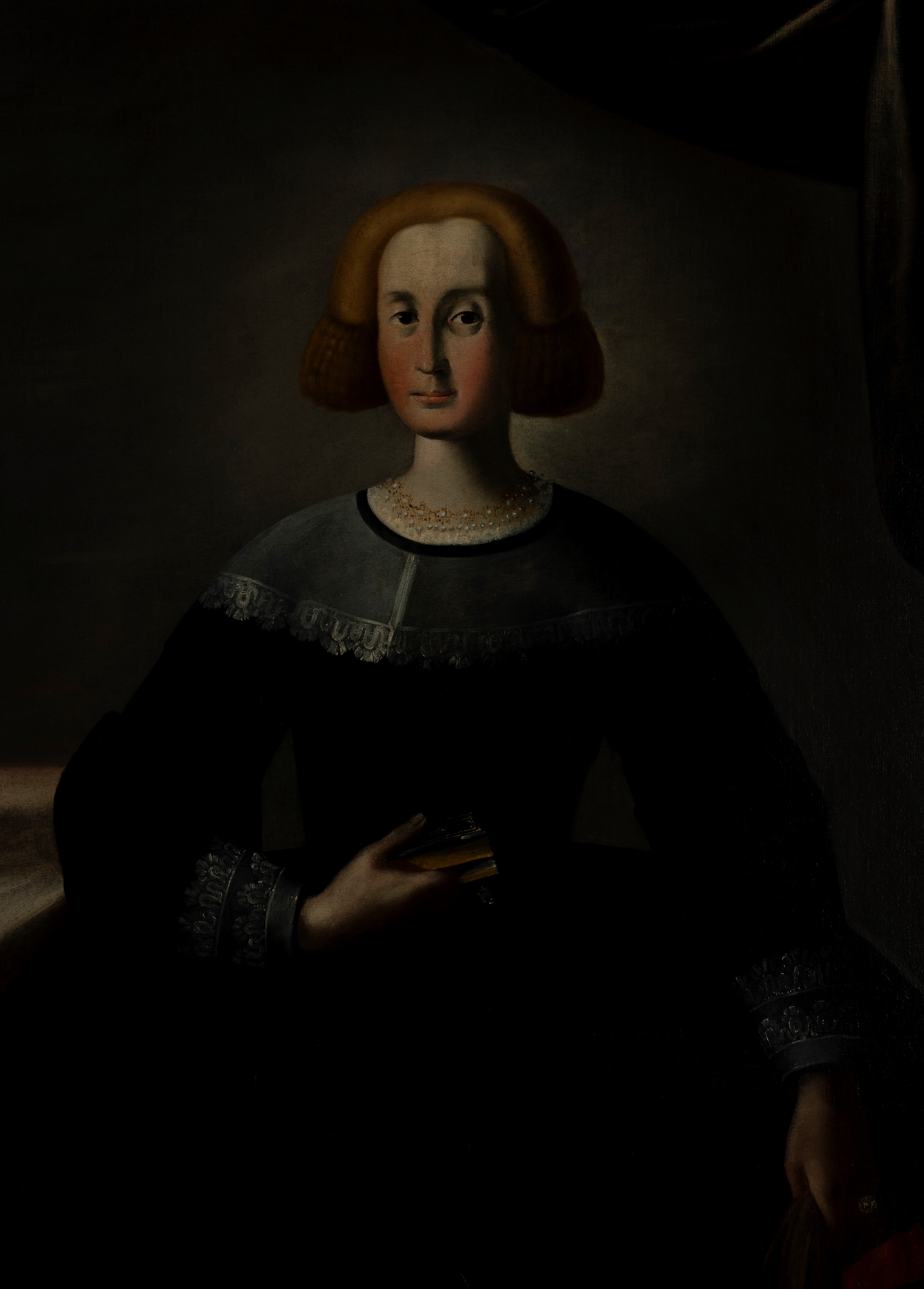 Ritratto di gentildonna con libro in mano