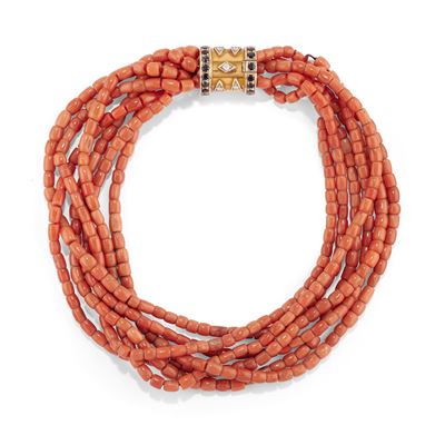 Collana in Corallo