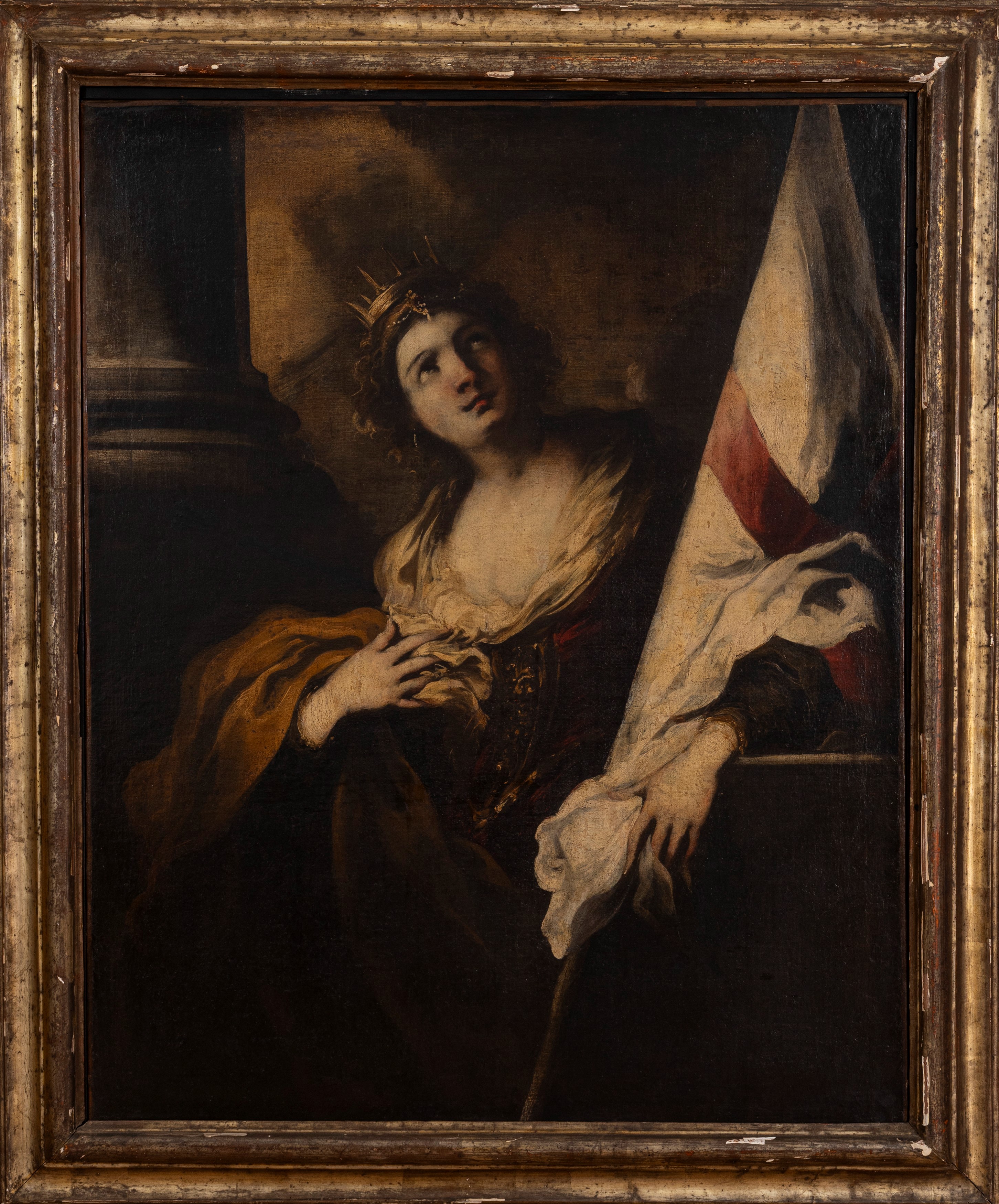 Valerio Castello - Sant'Orsola, olio su tela