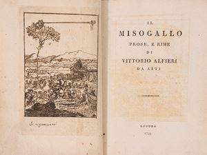Il Misogallo Prose e Rime