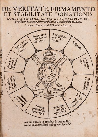 De veritate, firmamento et stabilitate donationis constantiniane, 1560