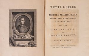 Tutte l'Opere...con una prefazione di Giuseppe Baretti