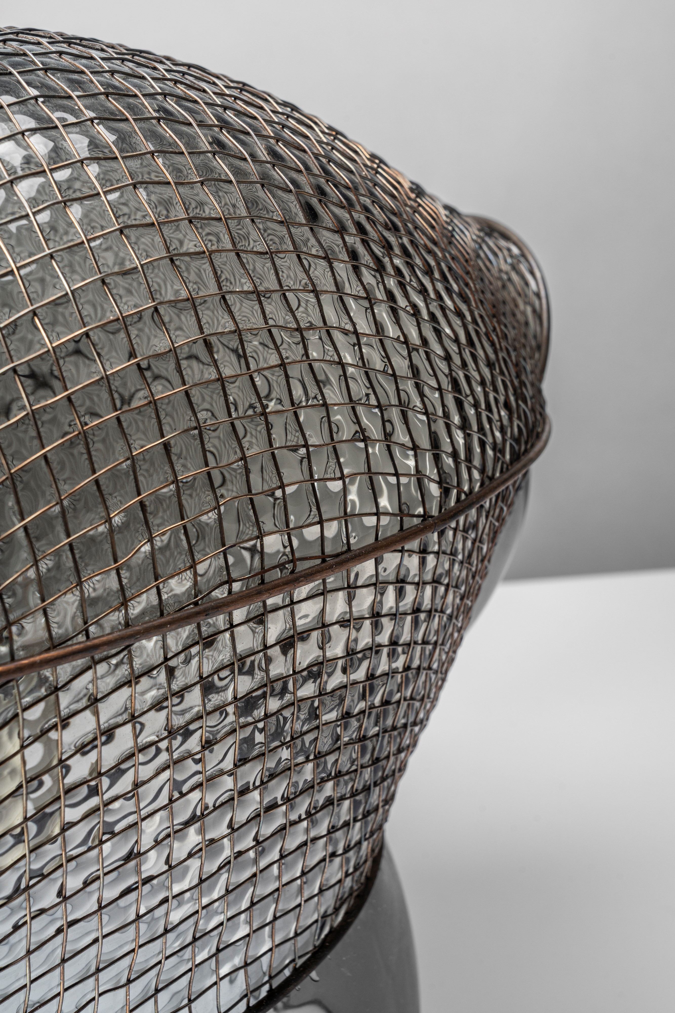 Gae Aulenti - Lampada da tavolo modello 'Patroclo', vetro e metallo, 1975