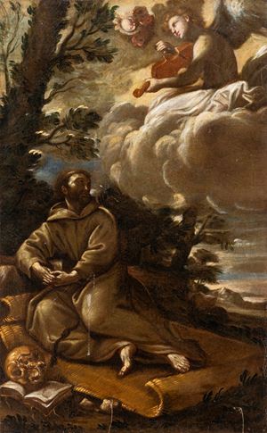 San Francesco in estasi