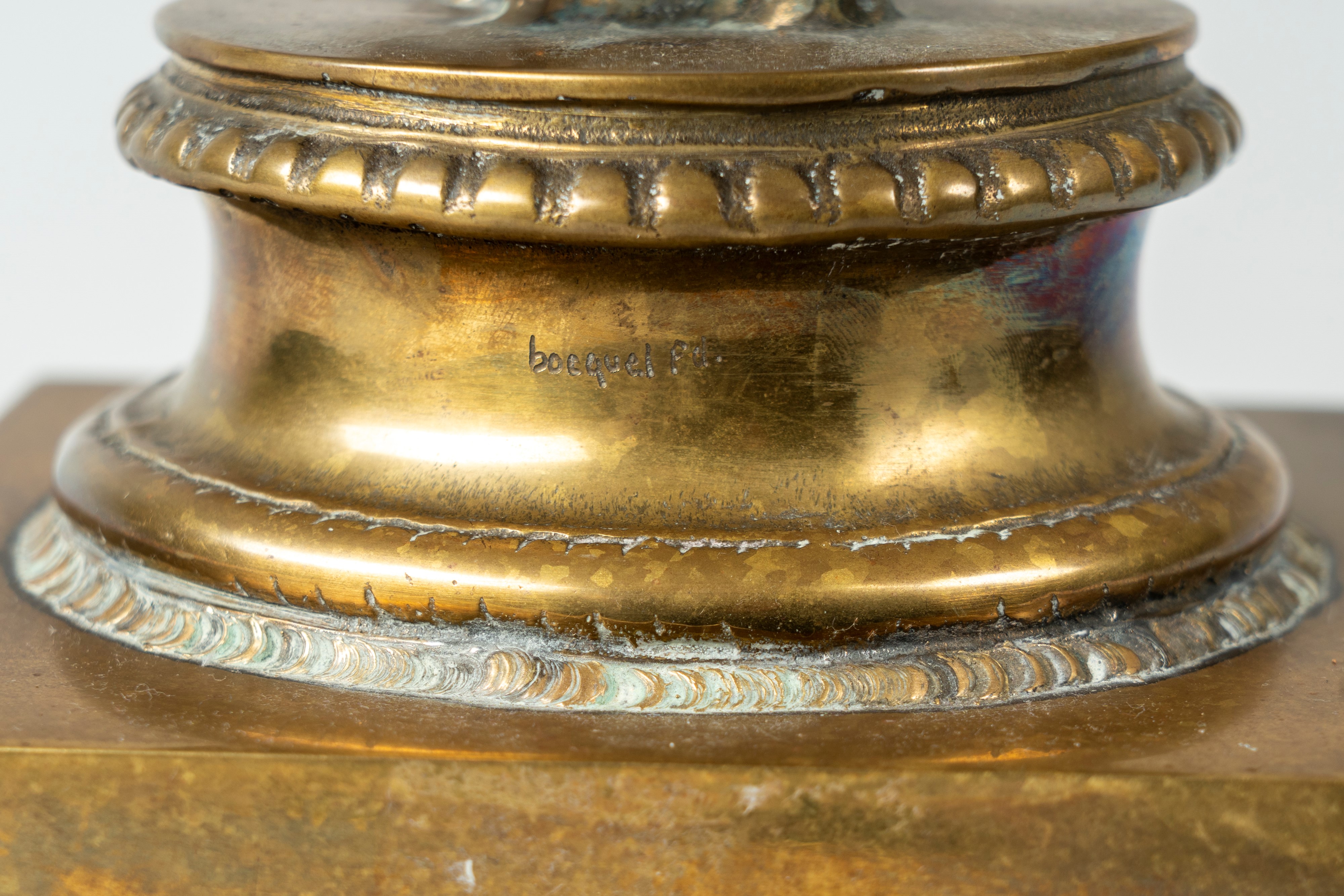 Fernandez Arman - L'or des Chevaux, bronzo 1997