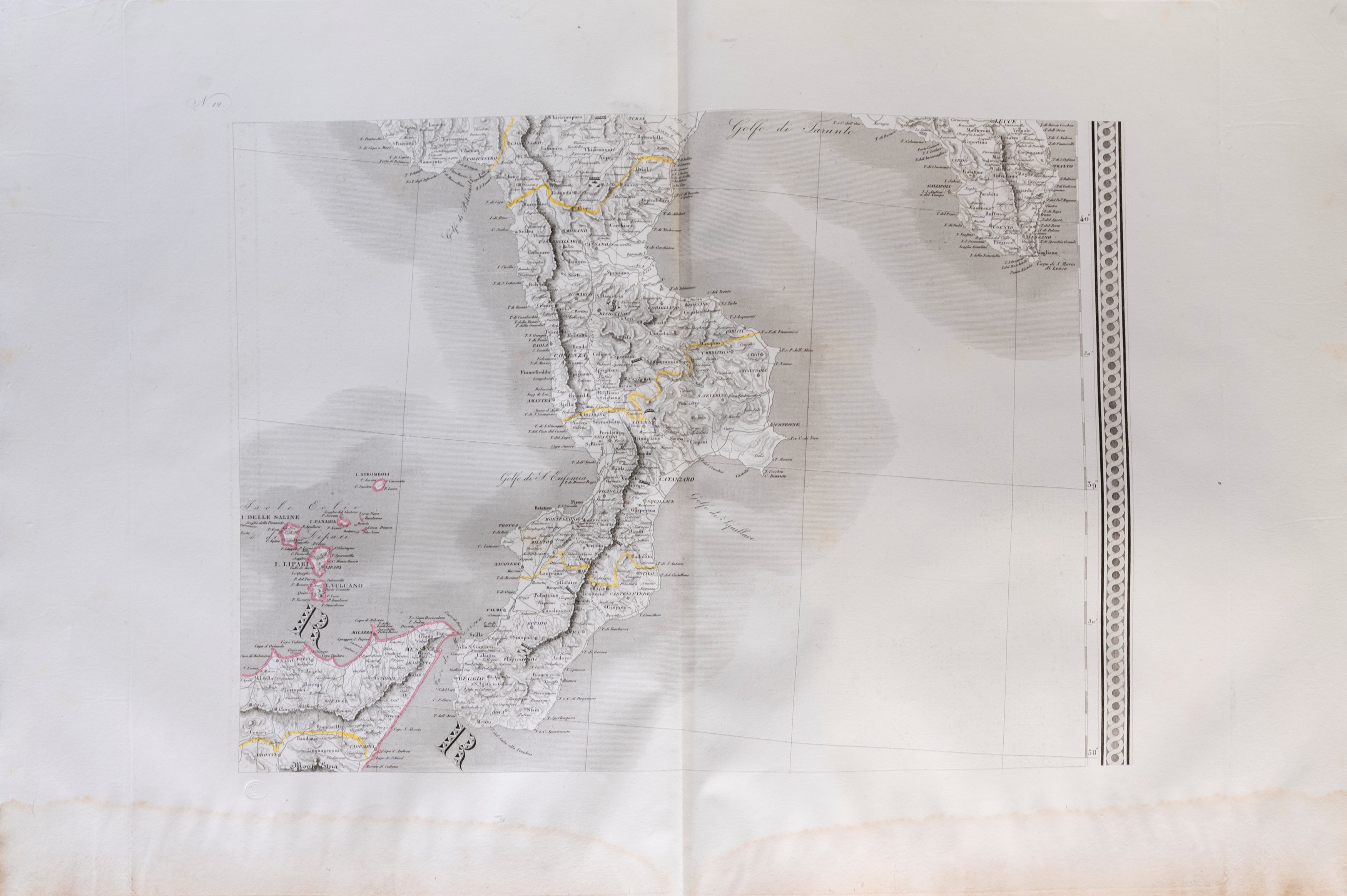 Attilio Zuccagni Orlandini - Atlante geografico degli stati italiani (1844)