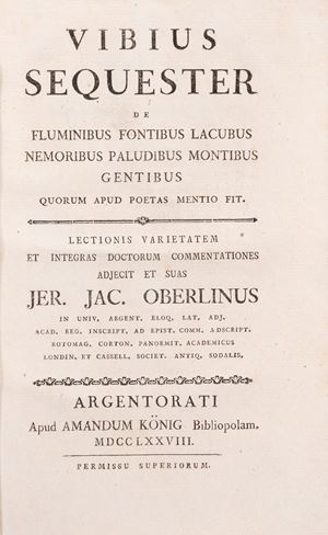 De fluminibus fontibus lacubus nemoribus paludibus montibus gentibus