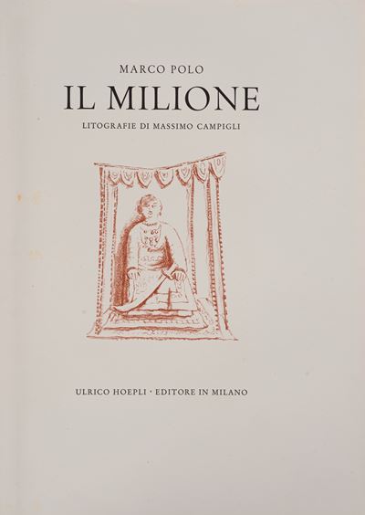 Massimo Campigli, Il Milione - Edizione del 1942 con litografie originali