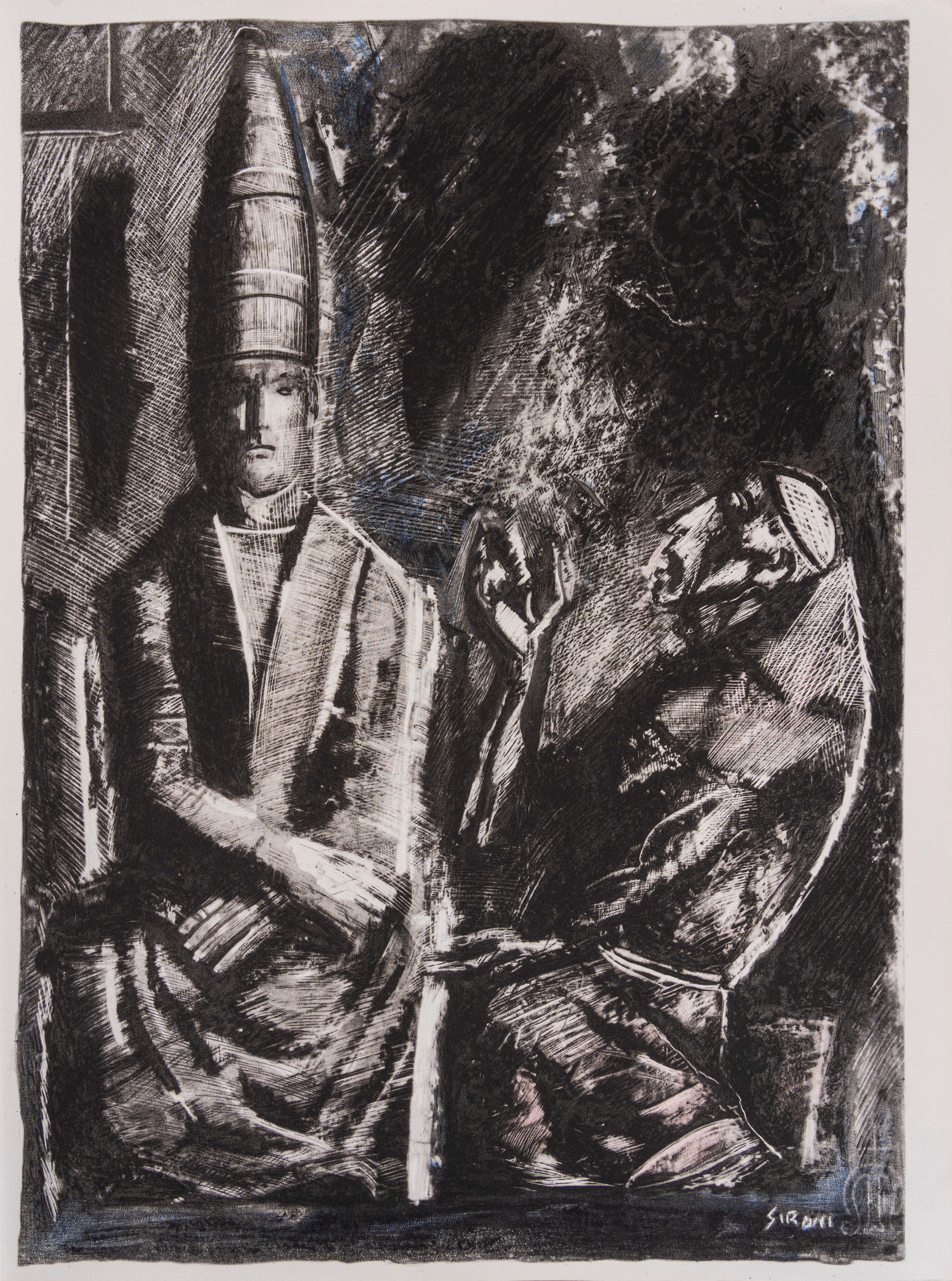 Mario Sironi - Cantici del Beato frate Iacopone da Todi. Le Laude, 1947