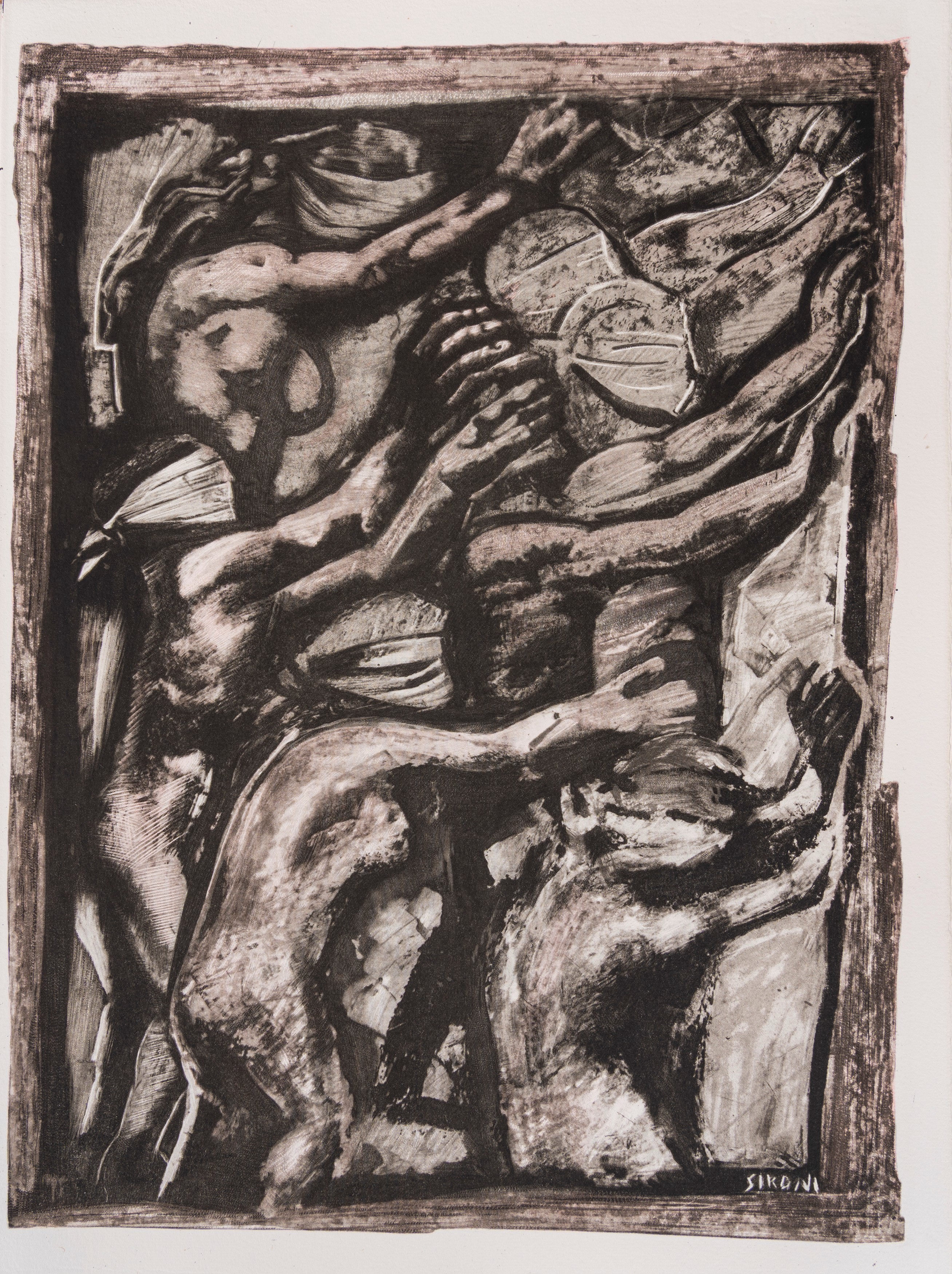 Mario Sironi - Cantici del Beato frate Iacopone da Todi. Le Laude, 1947