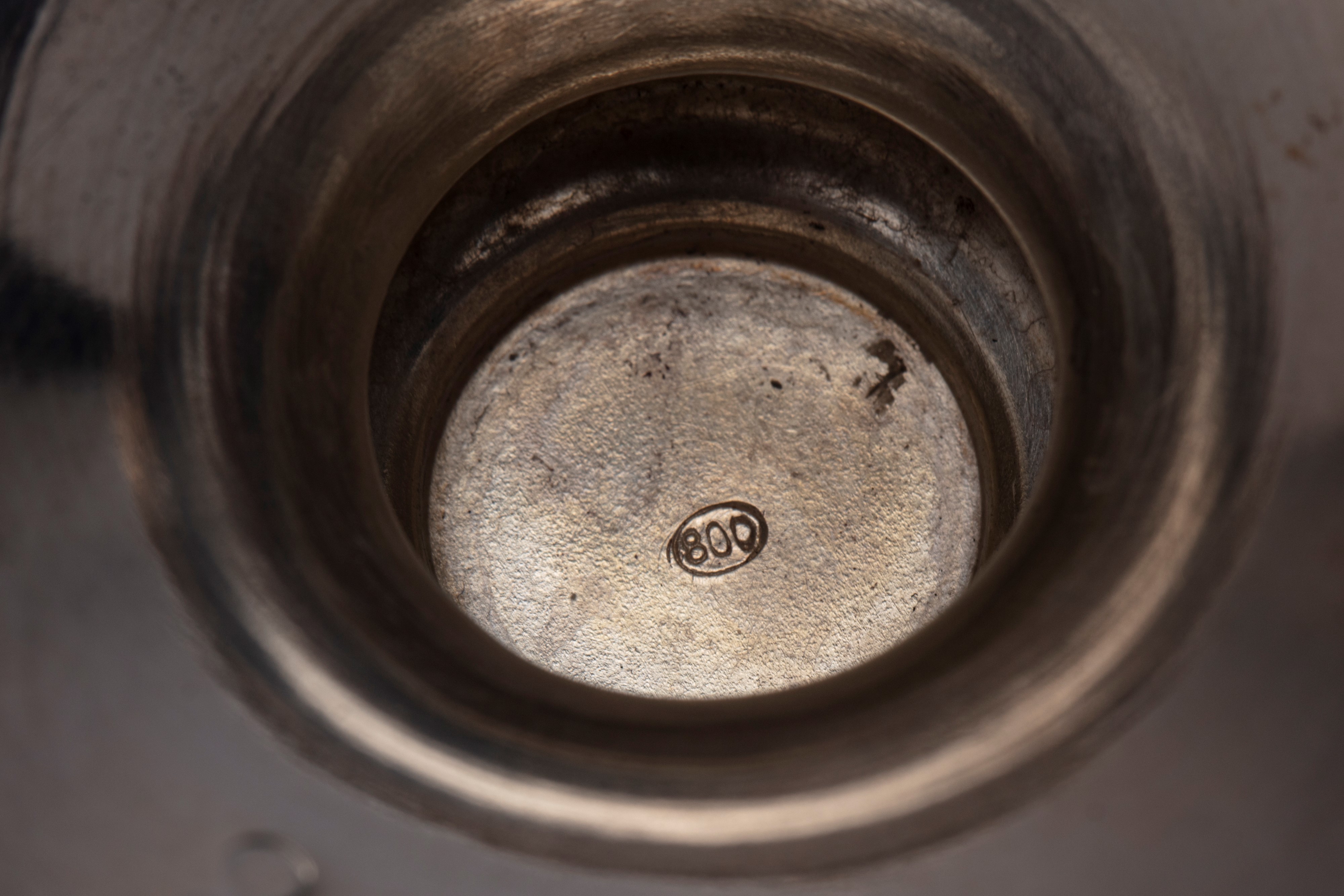 Vaso in argento, Italia, seconda metà del secolo XX