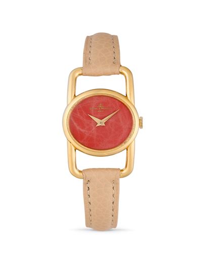 Orologio Etrier 38281 con quadrante in corallo