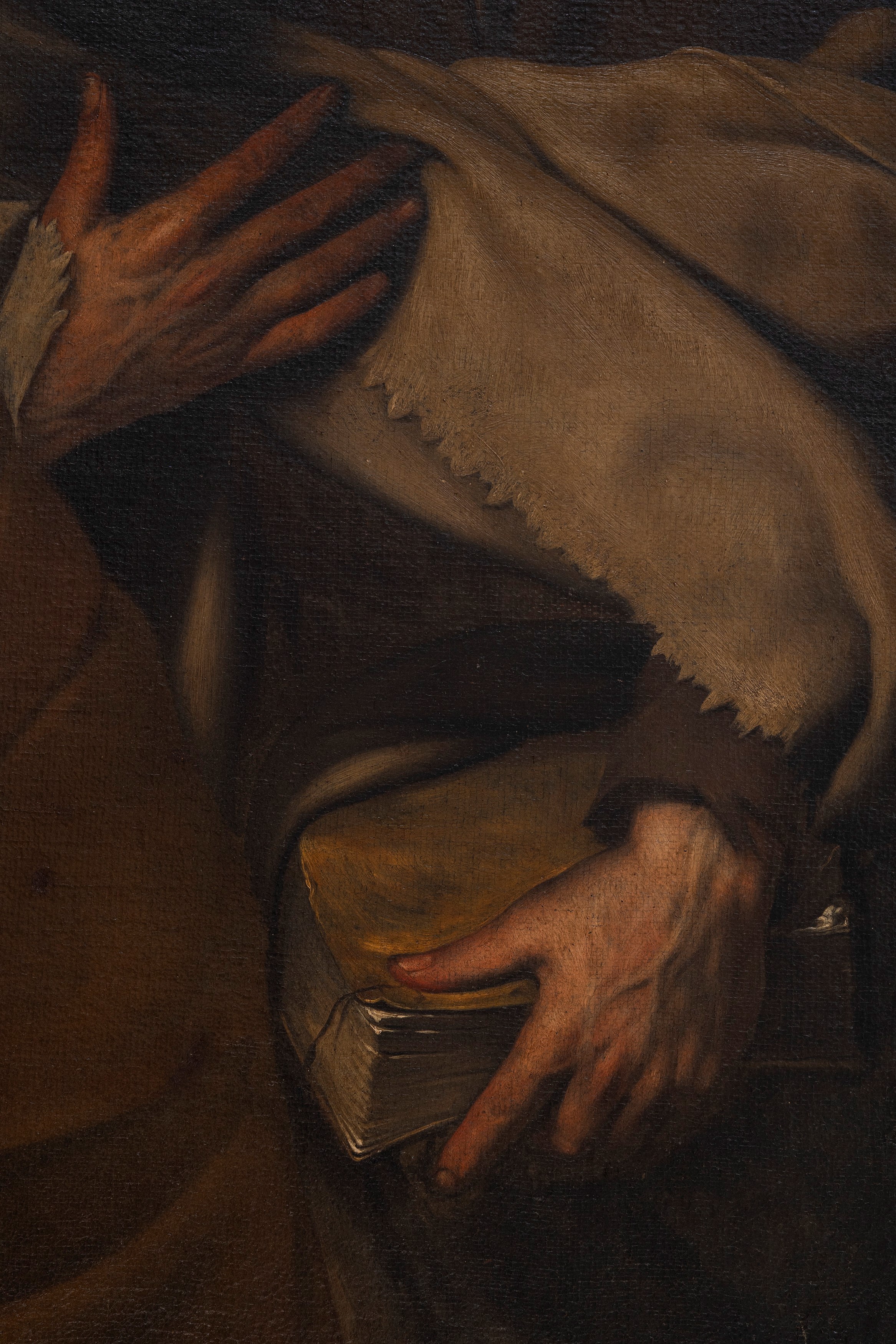 Massimo Stanzione - Incredulità di San Tommaso, olio su tela