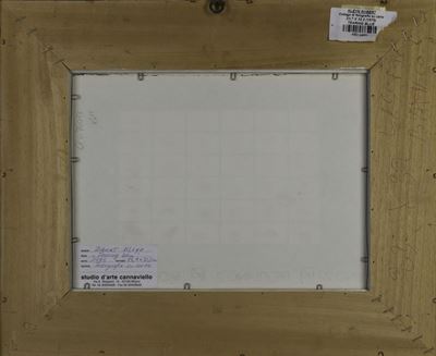 Tearing blue, 1987, 36 ritagli di c-print