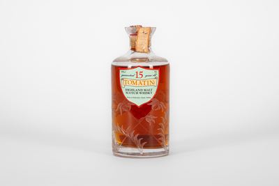 Tomatin, Decanter in cristallo 15 anni, bottigliato negli anni '80