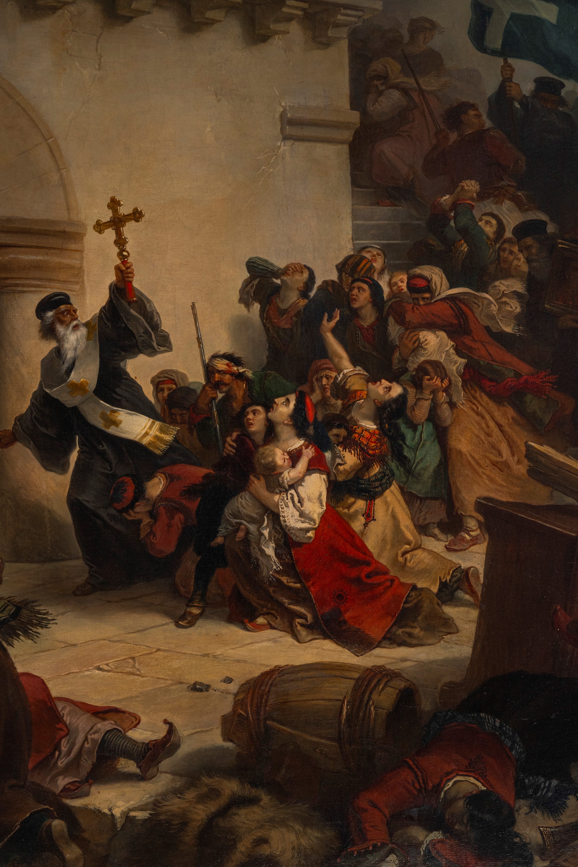 Giuseppe Lorenzo Gatteri - Insurrezione dei Greci Contro la Dominazione Turca