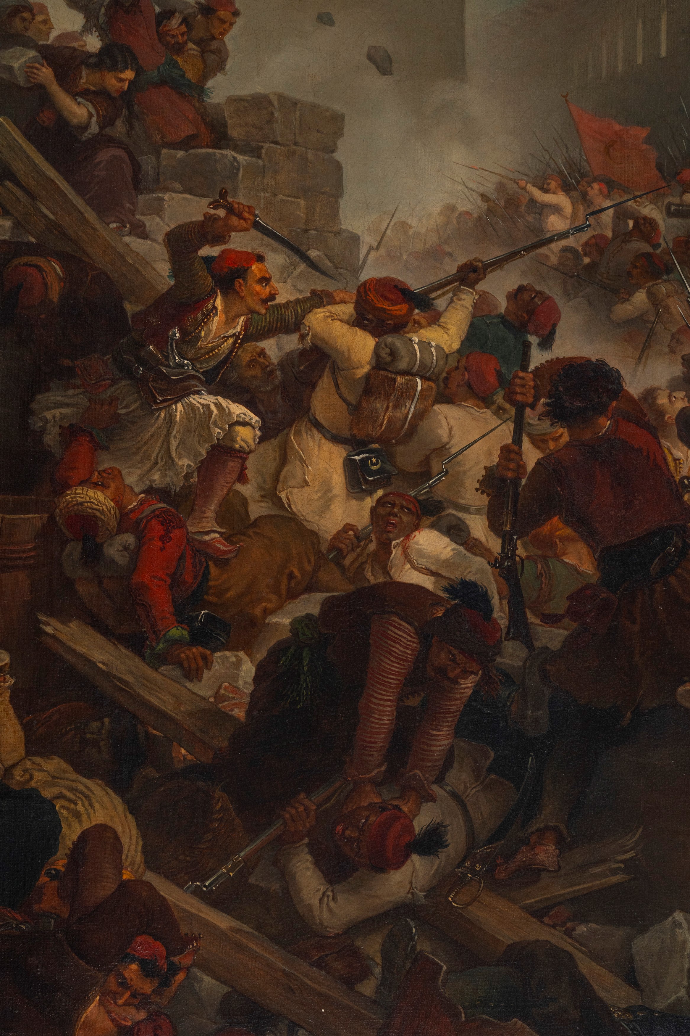 Giuseppe Lorenzo Gatteri - Insurrezione dei Greci Contro la Dominazione Turca